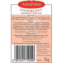 Annapanni Gluténmentes Linzerliszt 1000 g