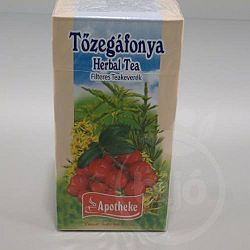 Apotheke tőzegáfonya tea, 20 filter