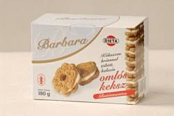 Barbara gluténmentes keksz, kókuszos 180 g