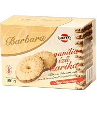 Barbara gluténmentes vaníliás karika 180 g