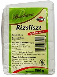 Barbara rizsliszt, 500 g