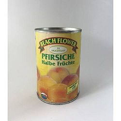 Beach Flower Felezett őszibarack Light 410 g