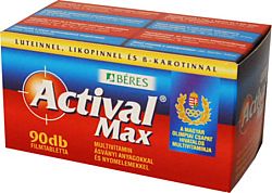 Béres Actival Max multivitamin, 90 db