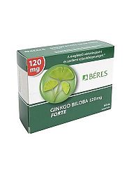 BÉRES GINKGO BILOBA 120 MG KAPSZULA 60DB