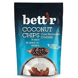 BETT'R BIO KÓKUSZ CHIPS KAKAÓS, 70 g
