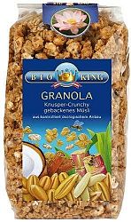 Bioking bio pirított ropogós müzli, 375 g