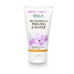 Biola bio Mandulás peeling és maszk, 50 ml