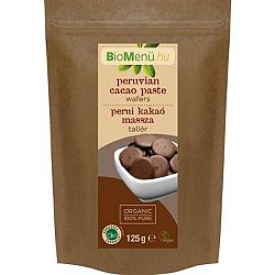 Biomenü bio perui kakaó massza tallér, 125 g