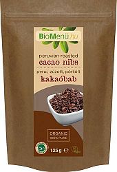 Biomenü bio perui nyers kakaóbab, 125 g