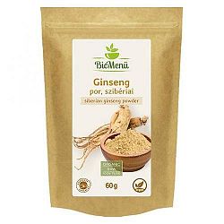BIOMENÜ BIO SZIBÉRIAI GINSENG POR 60 G