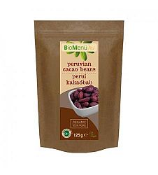 Biomenü Egész, nyers perui kakaóbab bio, 125 g