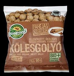 Biopont bio Kölesgolyó, fahéjas, 60 g