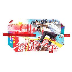 Boc’n’Roll YOUNG szendvicscsomagoló, Skate