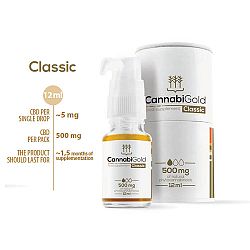 Cannabigold CBD olaj 500mg, 12ml