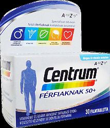 CENTRUM A-Z FILMTAB. FÉRFIAKNAK 50+ 30DB