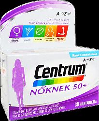 CENTRUM A-Z FILMTAB. NŐKNEK 50+ 30DB
