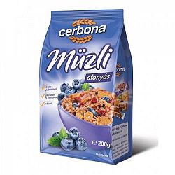 Cerbona Müzli áfonya-málna 200 g