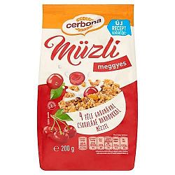 Cerbona Müzli Meggyes 200 g