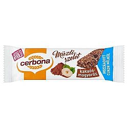 Cerbona müzliszelet csokis-mogyorós