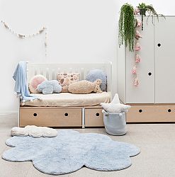 Childrens szőnyeg puffadt Dream Blue