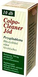 Colpo-Cleaner Jód pezsgőtabletta, 10 db