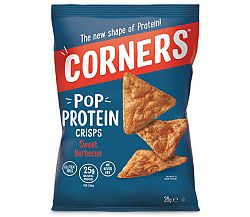 CORNERS PATTOGT.PROTEIN CHIPS ÉDES BBQ, 28 g
