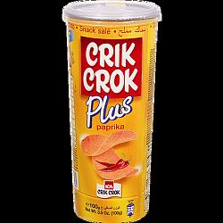 CRIK CROK GLUTÉNMENTES CHIPS PAPRIKÁS, 100 g