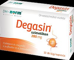 DEGASIN KAPSZULA 32 DB 280 MG