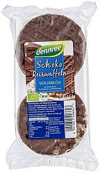 Dennree bio rizswaffel tejcsokis, 100 g