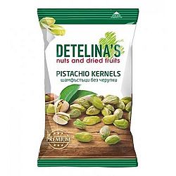 Detelinas natúr hántolt pisztácia, 60 g