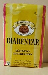 DIABESTAR Sütemény lisztkeverék, 1000 g