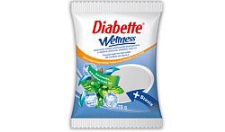 Diabette vegyes mentol cukorka, 70 g