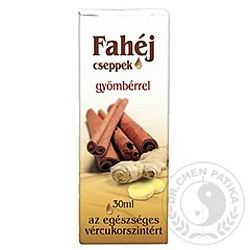 Dr. Chen fahéj és gyömbér cseppek, 30 ml