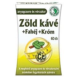Dr. Chen Zöld kávé + Fahéj + Króm kapszula, 60 db