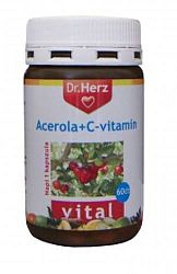 Dr. Herz acerola+C-vitamin kapszula, 60 db