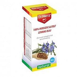 Dr. Herz hidegen sajtolt lenmagolaj, 50 ml
