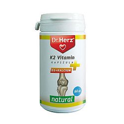 Dr. Herz K2 vitamin+D3+Kalcium kapszula, 60 db