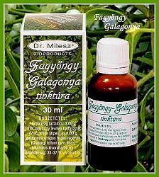 Dr. Milesz Fagyöngy-Galagonya tinktúra, 30 ml