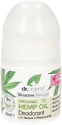 Dr.organic bio kendermag golyó deo, 50 ml