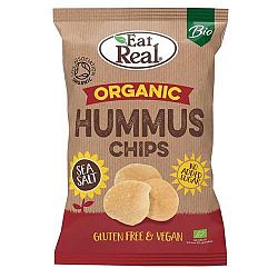EAT REAL ORGANIC HUMMUS CHIPS TENG.SÓS, 100 g