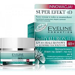 Eveline hyaluron 4d 40+ krém, 50 ml