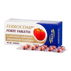 Ferrocomp Forte vas tabletta, 40 db