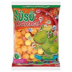 Fit kids süsü gabonagolyók gyümölcsös, 120 g