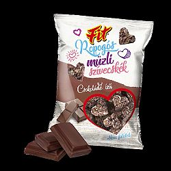 FIT ROPOGÓS MÜZLI SZÍVECSKÉK CSOKOLÁDÉ, 50 g