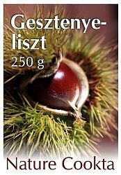 Gesztenyeliszt (pellet) 250 g, Nature Cookta