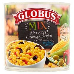 GLOBUS CSEMEGE KUKORICA OLIVÁVAL 300 G