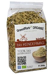 GreenMark bio hántolt kendermag, 250 g