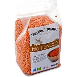 GreenMark bio Vörös lencse, 500 g