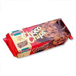 Gullón cukormentes csokidarabos keksz, 125 g