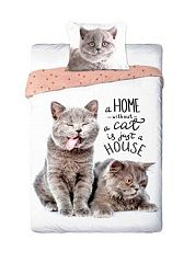 Gyerek ágynemű Cat Home